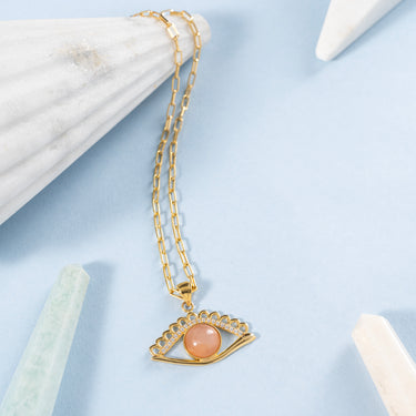 Cosmic Eye Moonstone Necklace